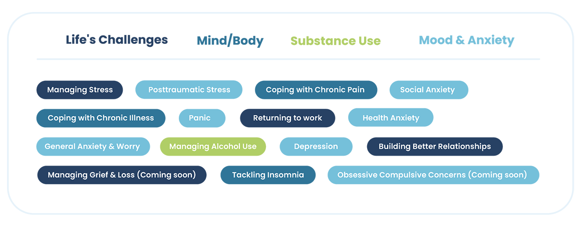 types of guided programs