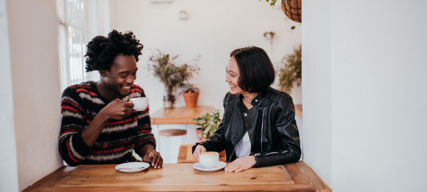 friends drinking coffee